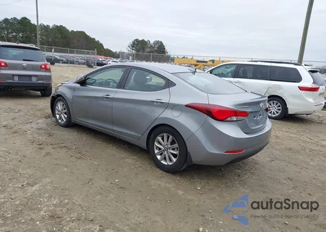 2015 Hyundai Elantra Se z USA, uszkodzony, nr VIN KMHDH4AE5FU414125